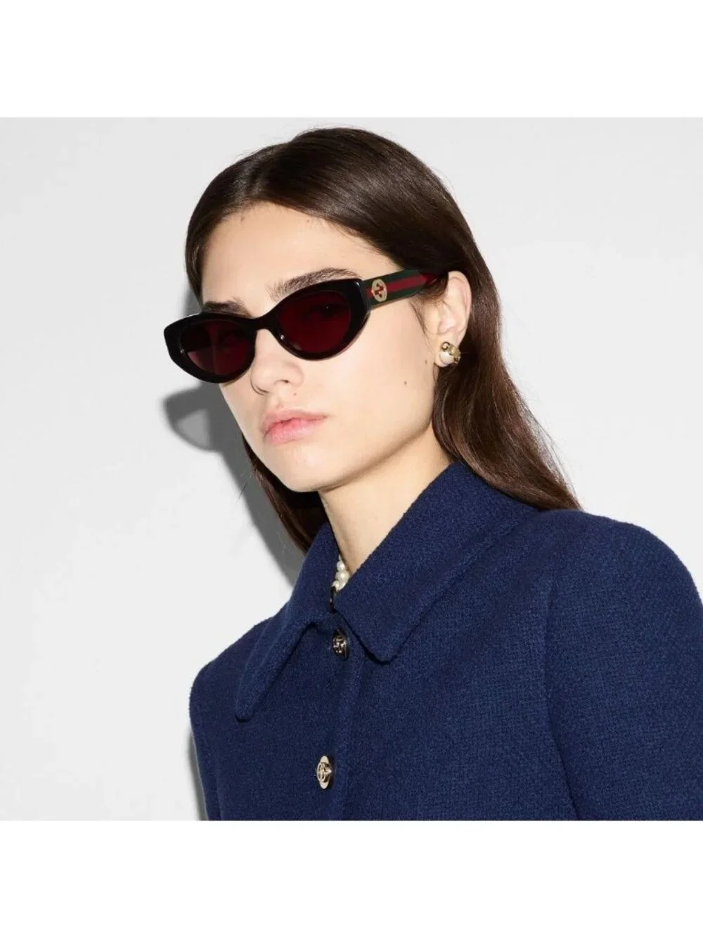 NEW Gucci GG1862S 003 Cat Eye Women Sunglasses